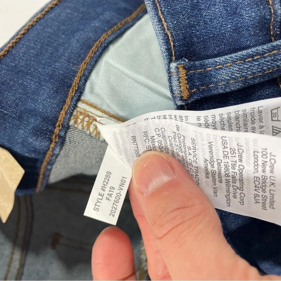 New Madewell 8" Skinny Jeans in Ames Wash - Picture 5 of 11